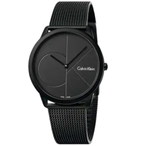 שעון שחור קלאסי Calvin Klein