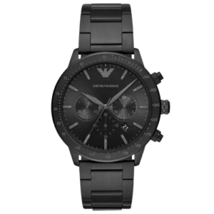 שעון שחור קלאסי Emporio Armani